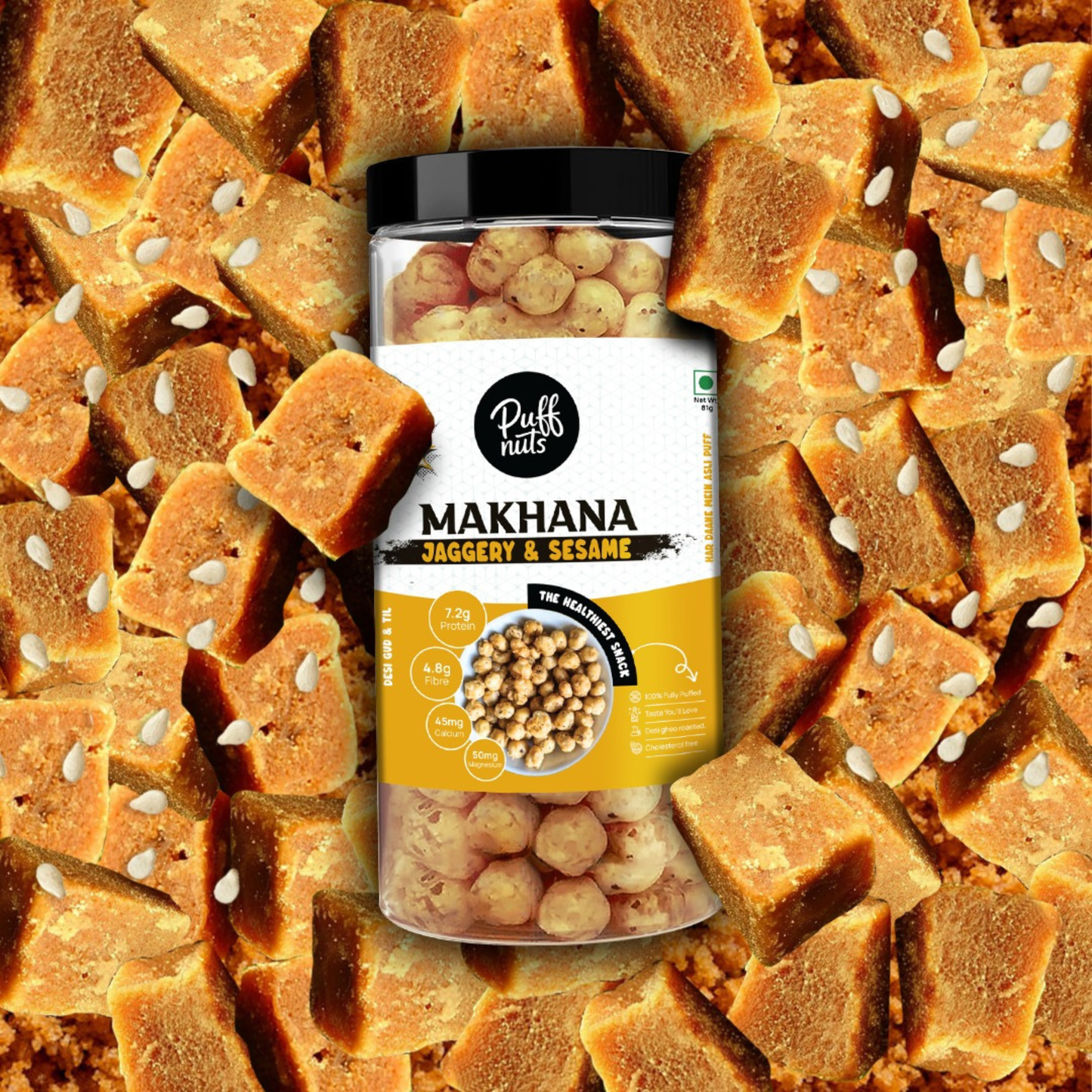 Jaggery & Sesame Makhana 81g