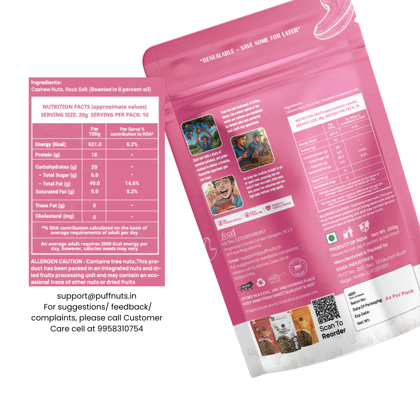 Himalayan Salted Cashew