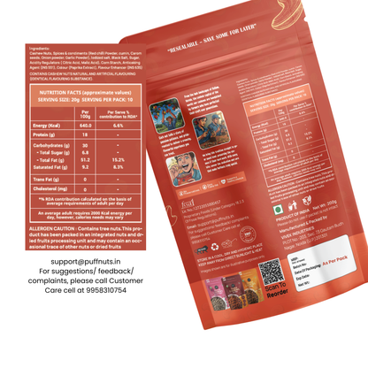 Peri Peri Cashew 200g