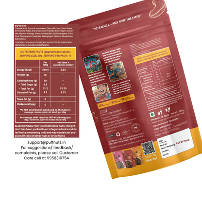 Thai Chilli Cashew 200g