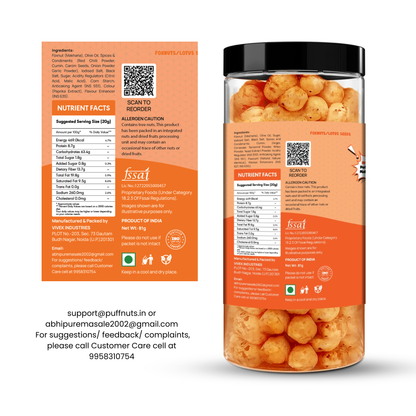 Peri Peri Makhana 81g