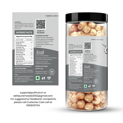 Salt & Pepper Makhana 81g