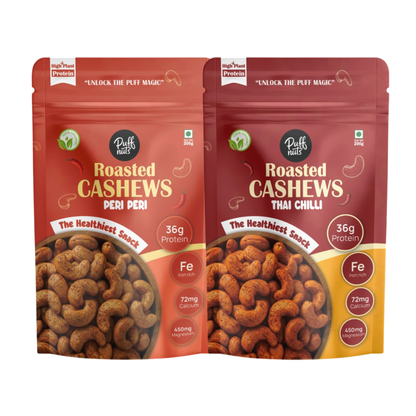 Peri Peri & Thai Chilli Cashew 400g (Combo Of 2)