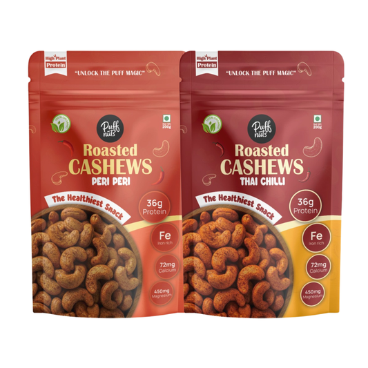 Peri Peri & Thai Chilli Cashew 400g (Combo Of 2)