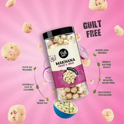 Cream & Onion Makhana 81g