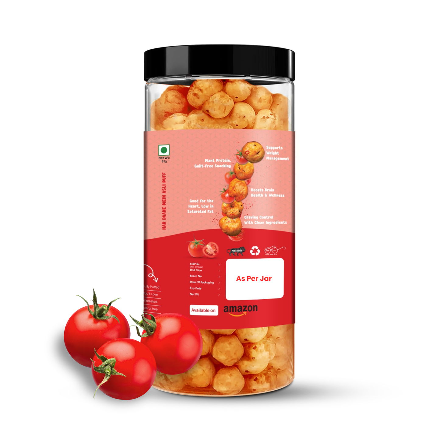 Tangy Tomato Makhana 81g