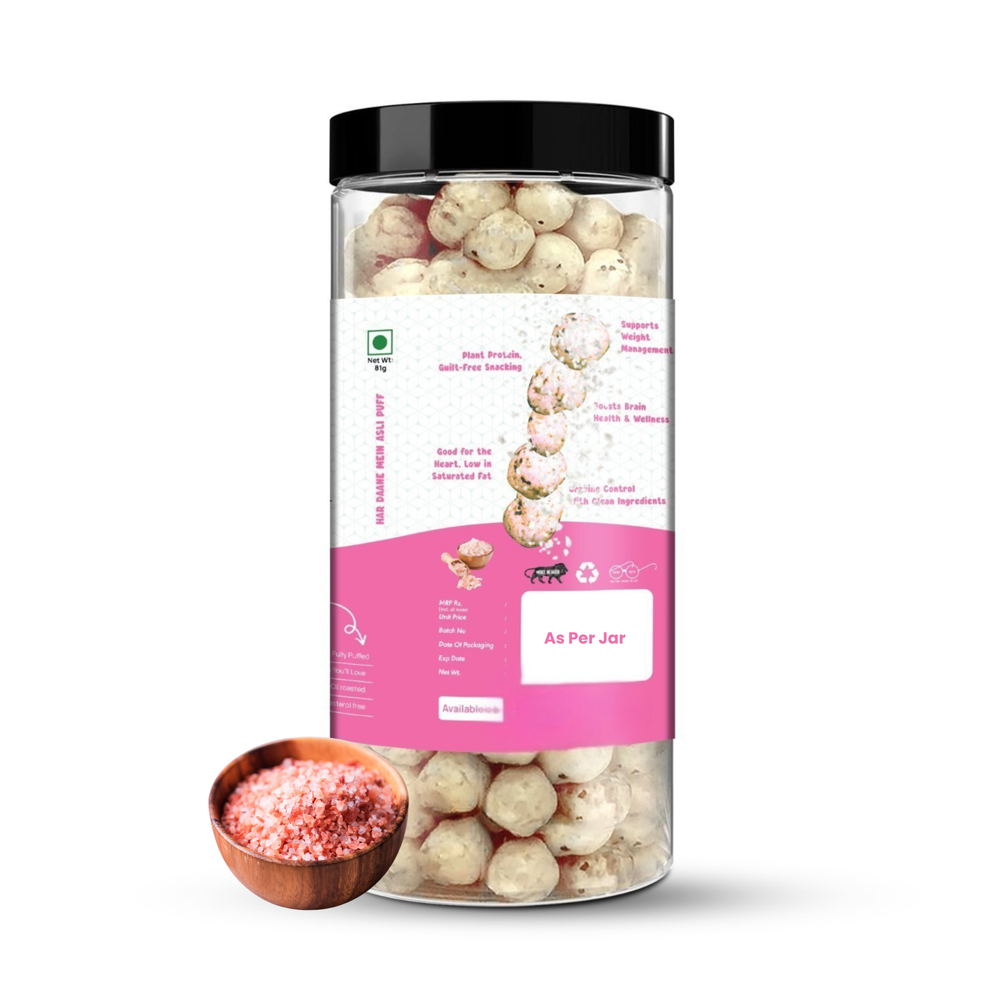 Himalayan Salt Makhana 81g