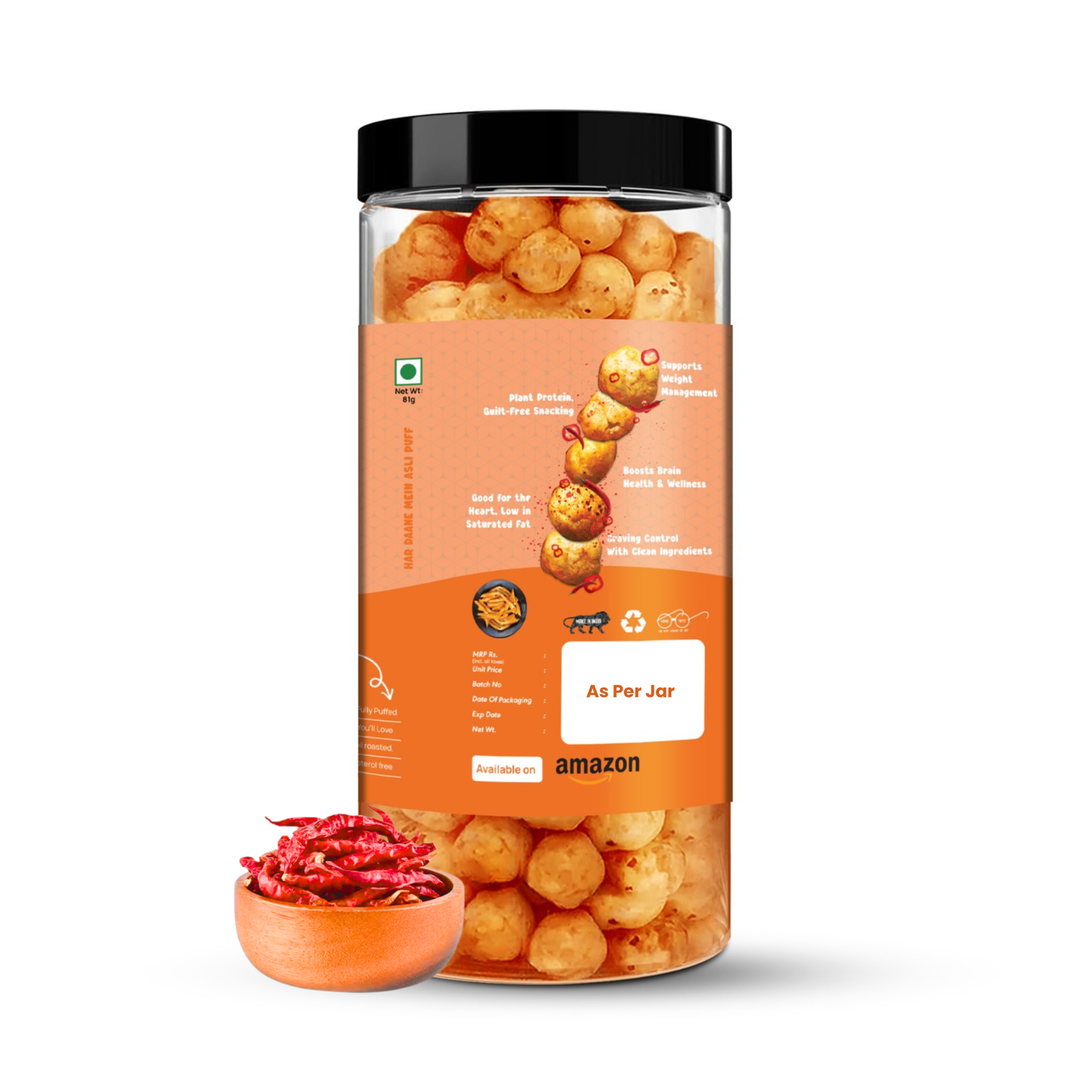 Peri Peri Makhana 81g