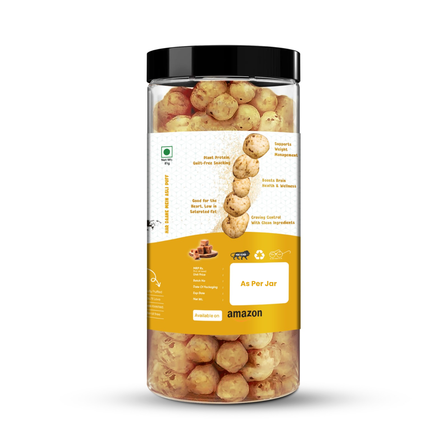 Jaggery & Sesame Makhana 81g